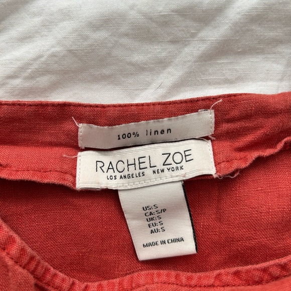 Rachel Zoe 100% Linen Jumpsuit - Size S - Picture 6 of 6